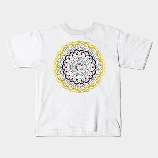 Mandala #8. Primary mandala. Kids T-Shirt